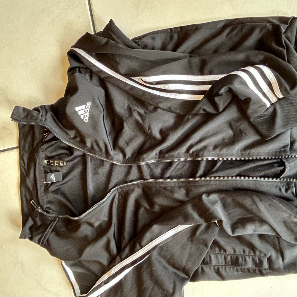 Black adidas jacket